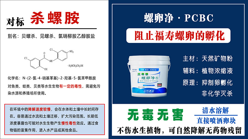 螺卵净对标杀螺胺